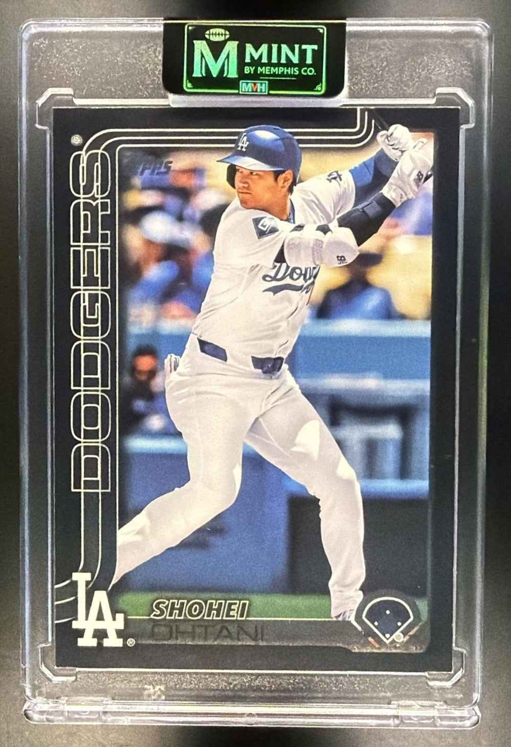 SHOHEI OHTANI 2025 TOPPS #1 BLACK /74 SSP DODGERS