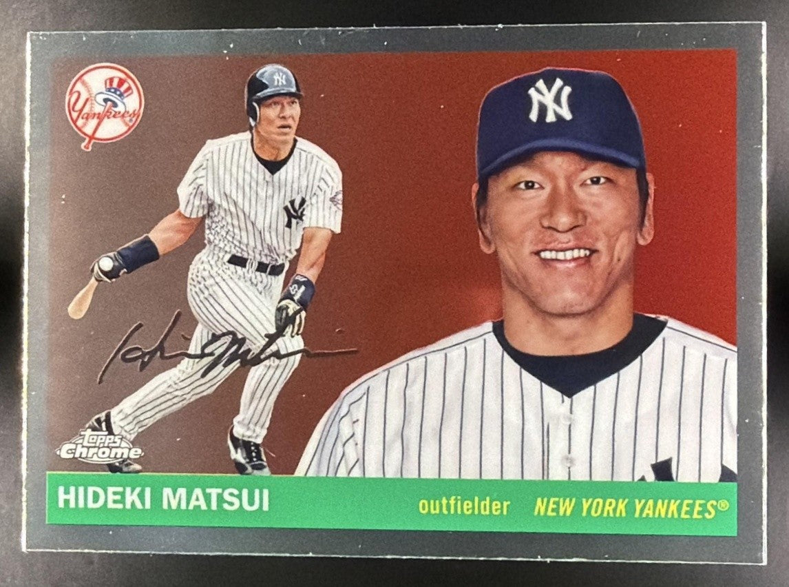 HIDEKI MATSUI 2025 TOPPS CHROME PLATINUM ANNIVERSARY #228 YANKEES