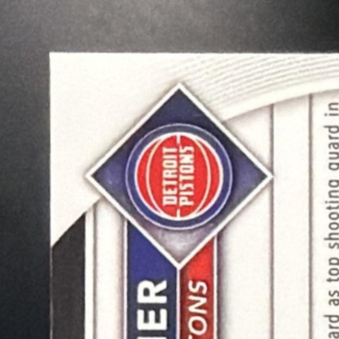 CHAZ LANIER 2025-26 BOWMAN #BRR-38 CHROME RED ROOKIE VARIATION SP RC PISTONS
