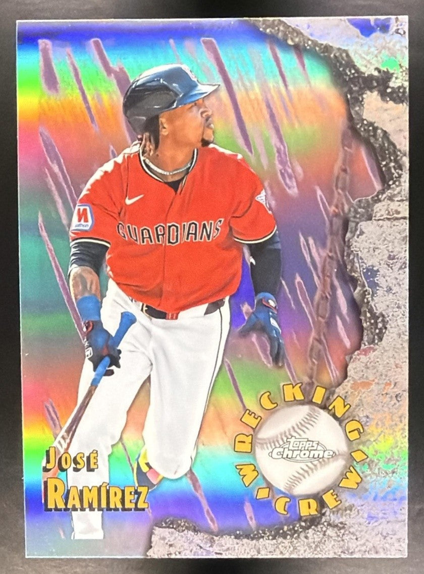 JOSE RAMIREZ 2026 TOPPS CHROME #WC-20 WRECKING CREW GUARDIANS