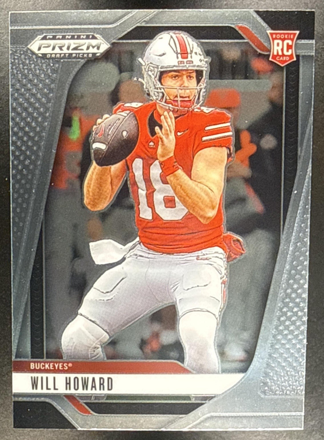 WILL HOWARD 2025 PANINI PRIZM DRAFT PICKS #83 RC BUCKEYES