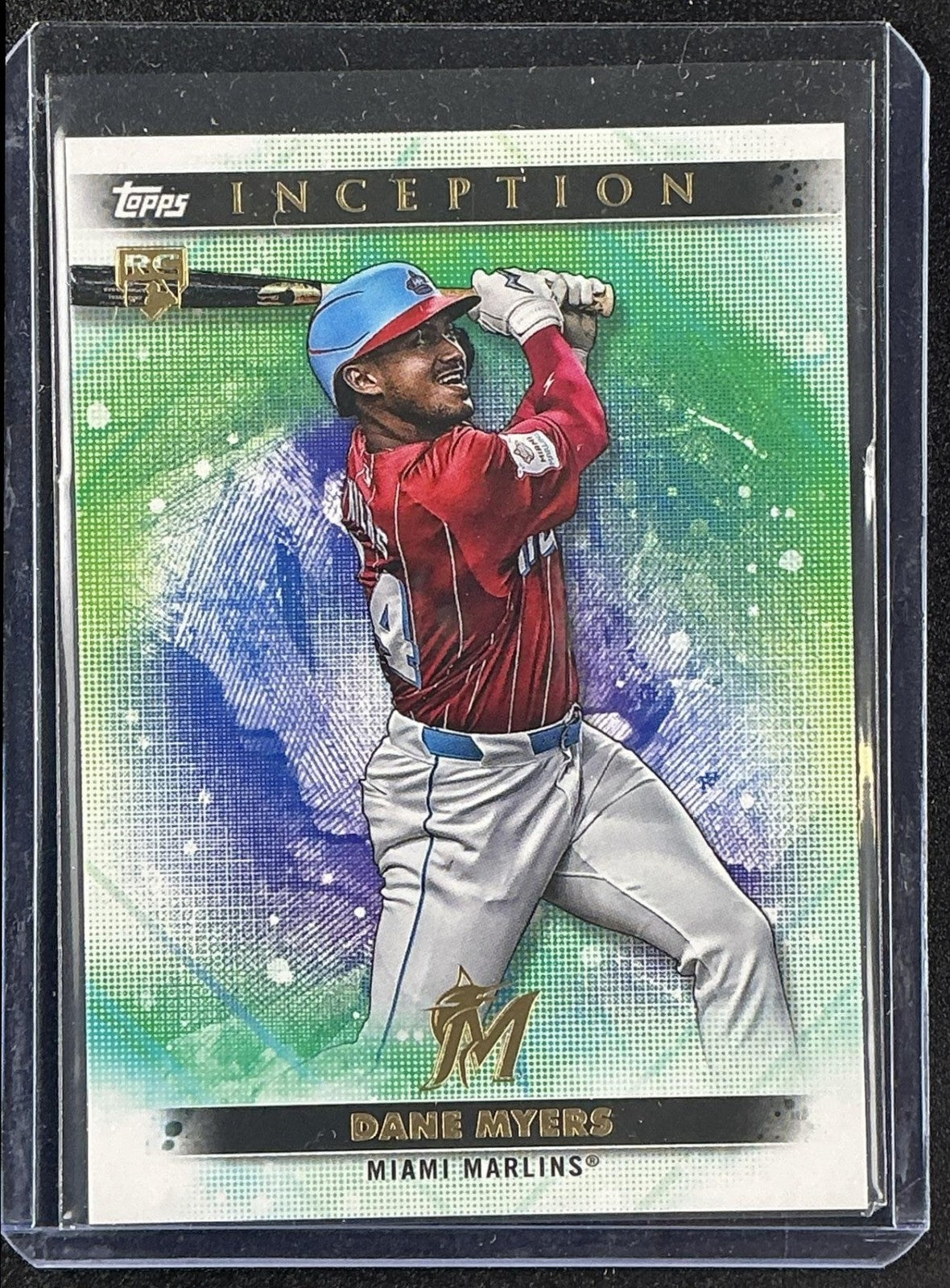 DANE MYERS 2024 TOPPS INCEPTION #40 RC MARLINS