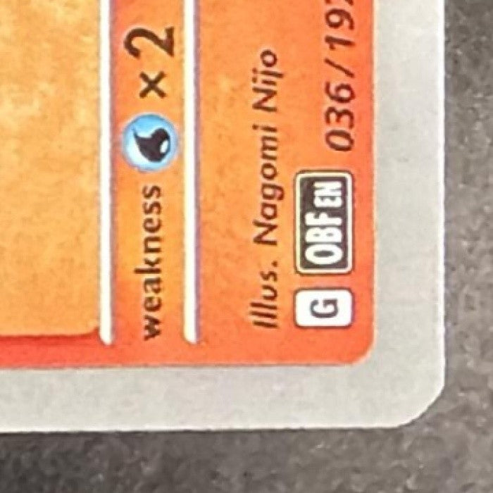 LITWICK 2023 POKEMON SV OBSIDIAN FLAMES - OBF EN #036/197