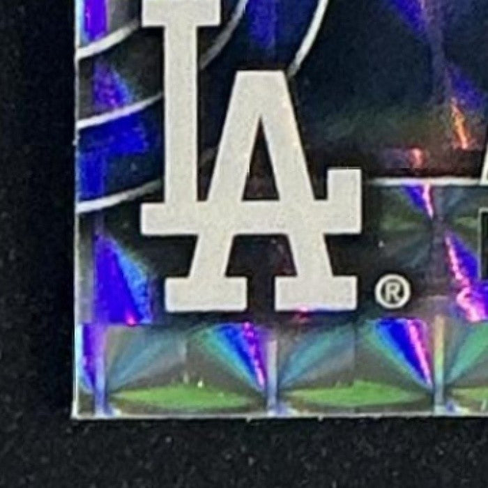 DALTON RUSHING 2025 TOPPS CHROME UPDATE #USC129 GEOMETRIC REFRACTOR RC DODGERS