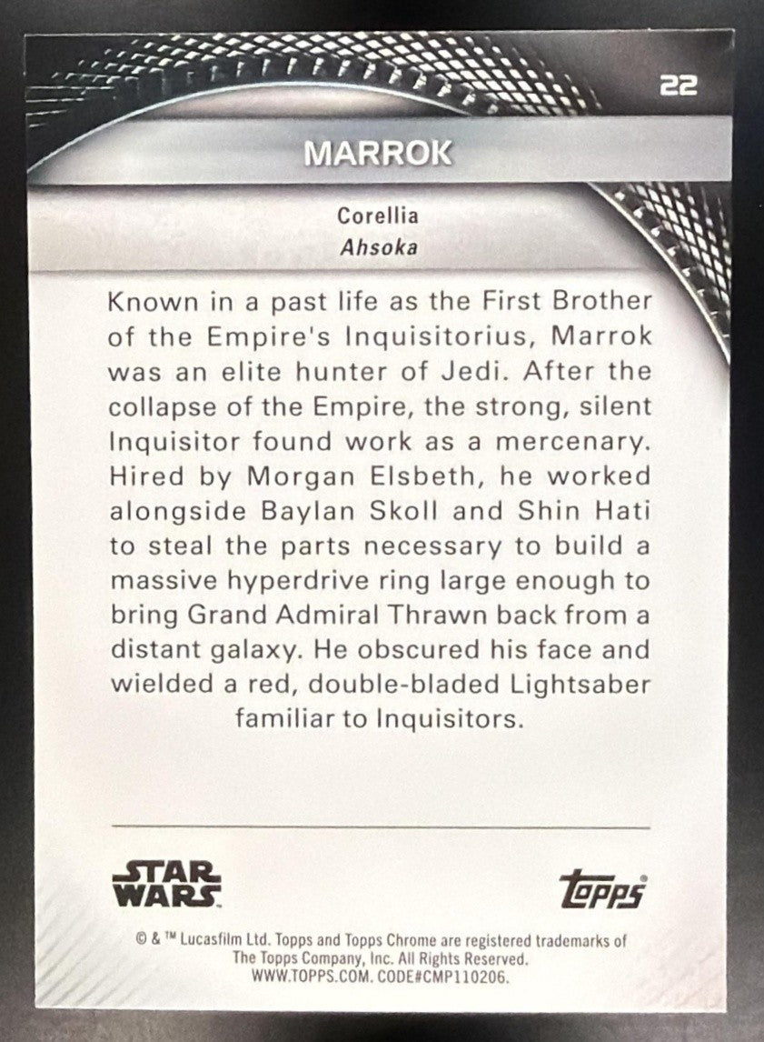 MARROK 2025 TOPPS STAR WARS HYPERSPACE #22