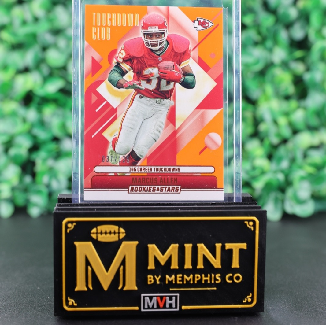 MARCUS ALLEN  2025 PANINI ROOKIES & STARS TOUCHDOWN CLUB /125