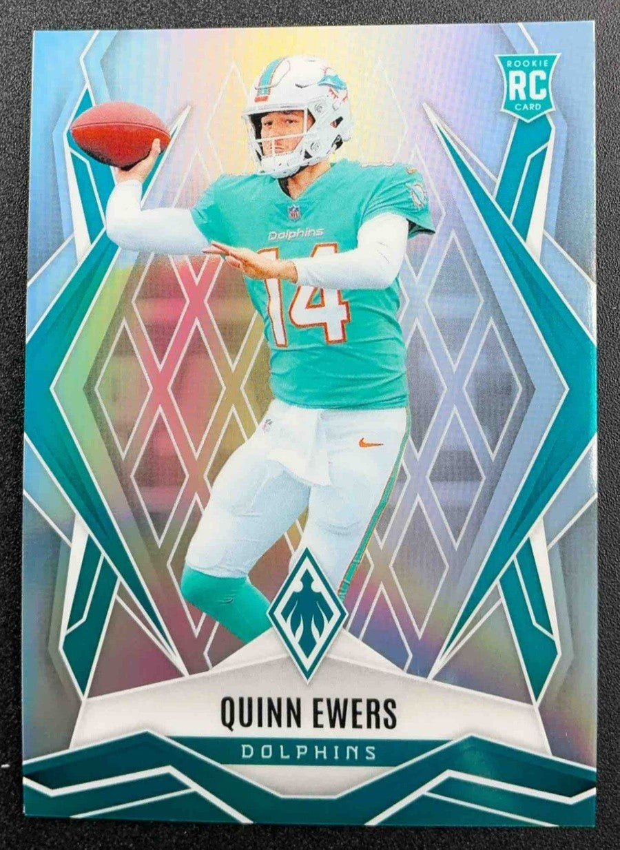 QUINN EWERS 2025 PANINI PHOENIX #159 SILVER RC DOLPHINS