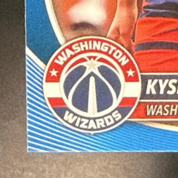 KYSHAWN GEORGE 2025-26 BOWMAN #177 BLUE BORDER 143/150 WIZARDS