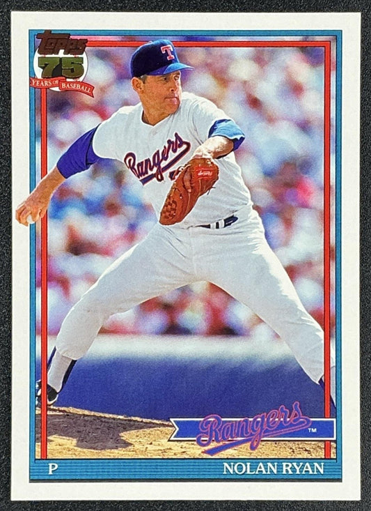 NOLAN RYAN 2026 TOPPS #T91-97 1991 RANGERS