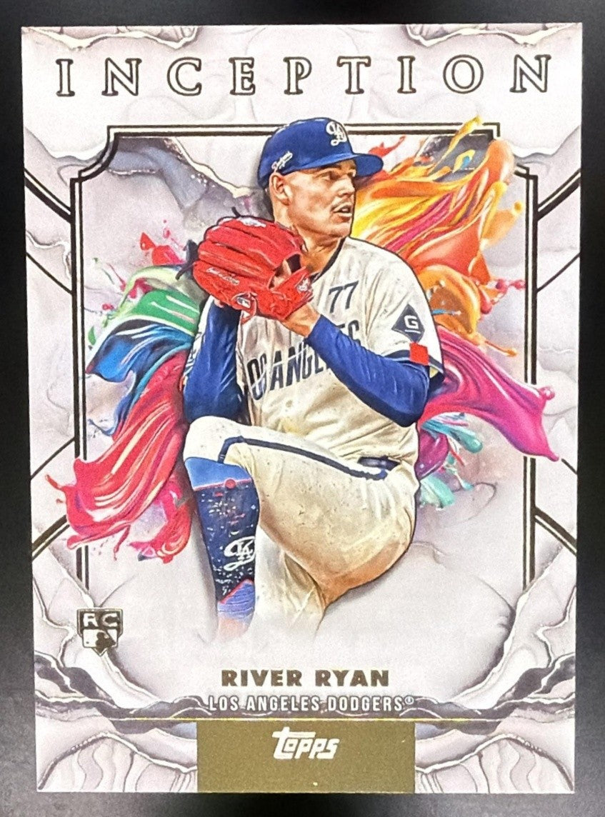 RIVER RYAN 2025 TOPPS INCEPTION #88 RC DODGERS