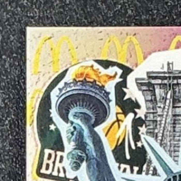 2025 Topps Chrome McDonald's Nyla Brooks Billboard Ink Auto Logo Refractor /75