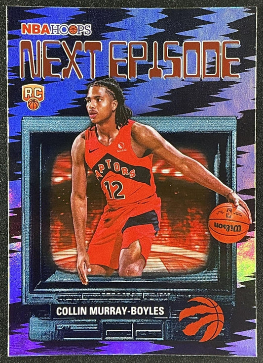 2025 Topps Hoops Collin Murray-Boyles #NE-9 Next Episode Rainbow Foil RC