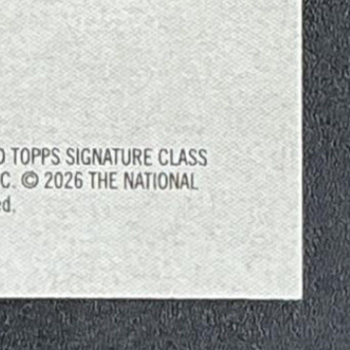 2025 Topps Signature Class Walter Clayton Jr. #114 Rookie Magenta Foil /250 RC