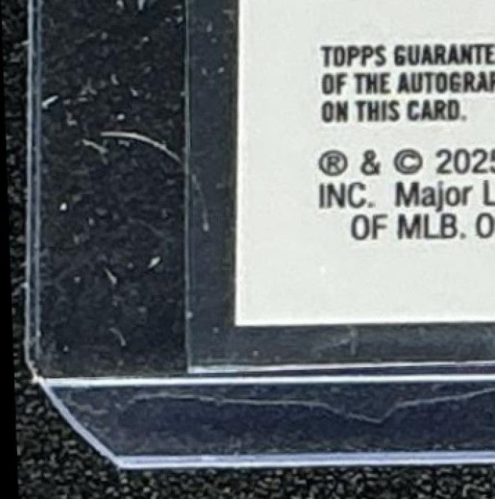 CARSON MCCUSKER 2025 TOPPS CHROME UPDATE #AC-CMC AUTO REFRACTOR 437/499 RC TWINS