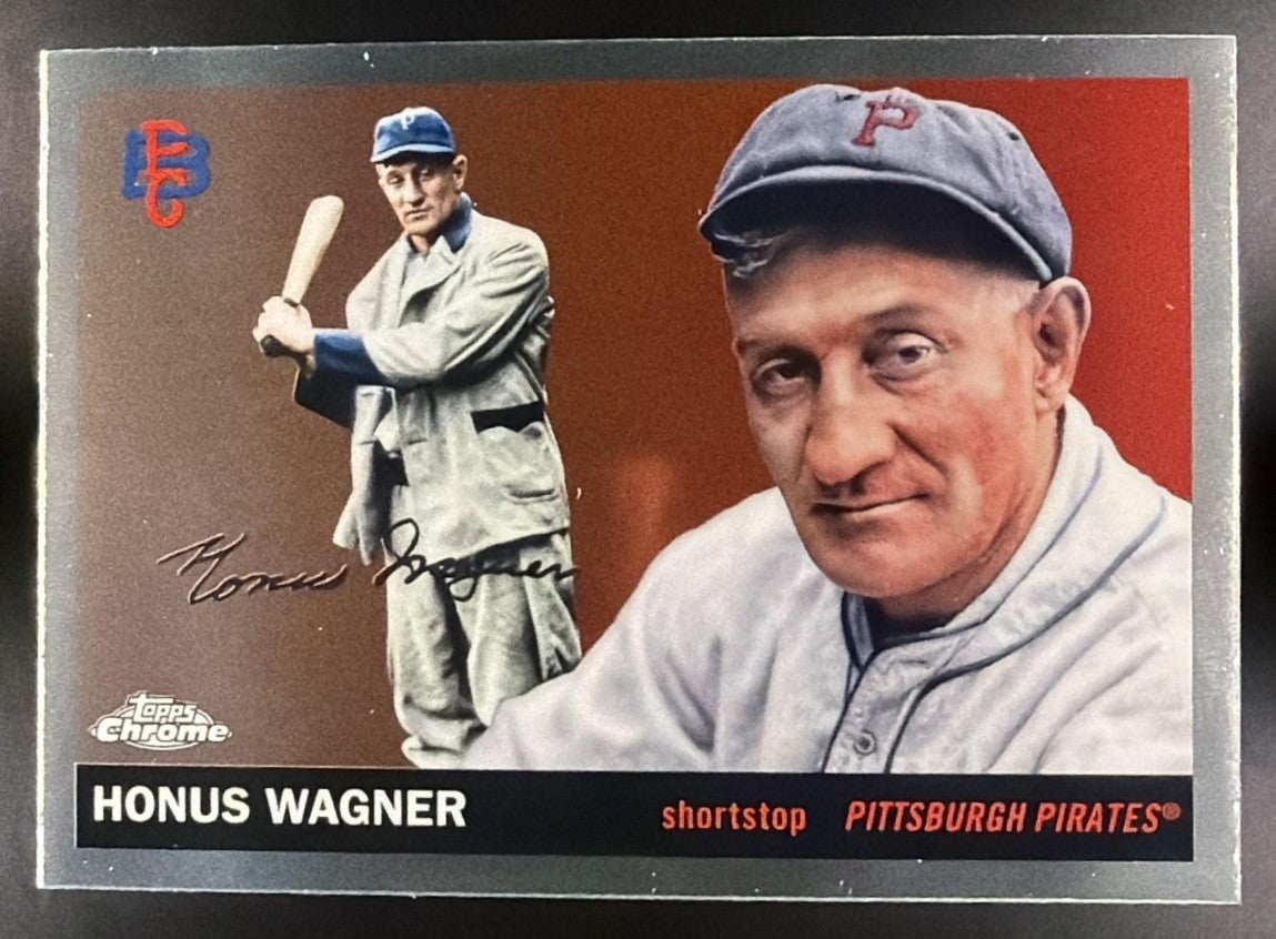 HONUS WAGNER 2025 TOPPS CHROME PLATINUM ANNIVERSARY #439 PIRATES