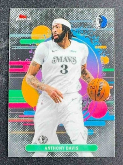 ANTHONY DAVIS 2025-26 TOPPS FINEST #172 UNCOMMON MAVERICKS
