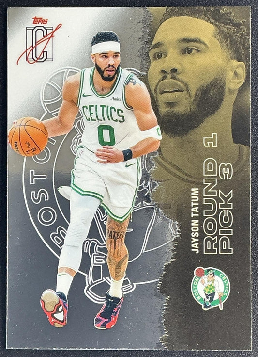 JAYSON TATUM 2025-26 TOPPS SIGNATURE CLASS #59 CHROME VETERAN CELTICS