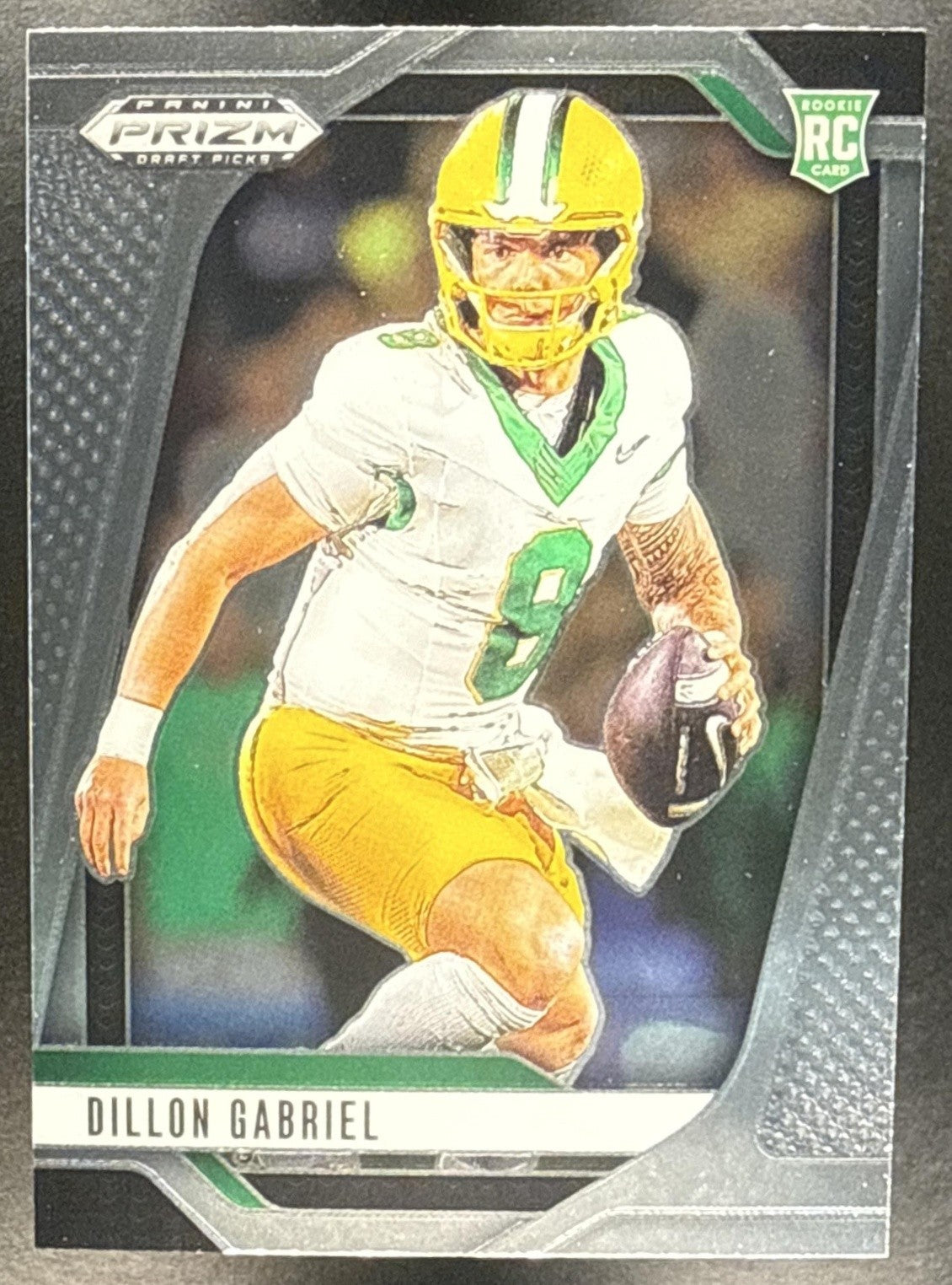 DILLON GABRIEL 2025 PANINI PRIZM DRAFT PICKS #97 RC DUCKS
