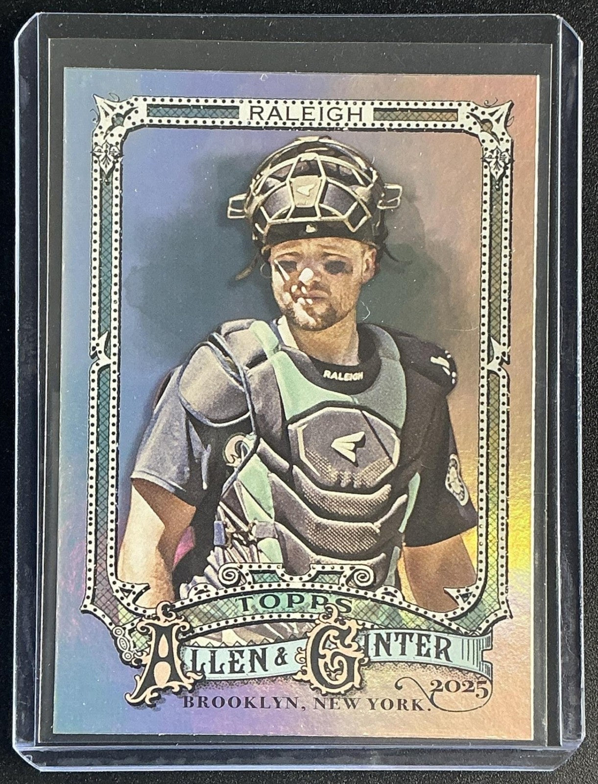 CAL RALEIGH 2025 TOPPS ALLEN & GINTER #227 SILVER PORTRAIT MARINERS