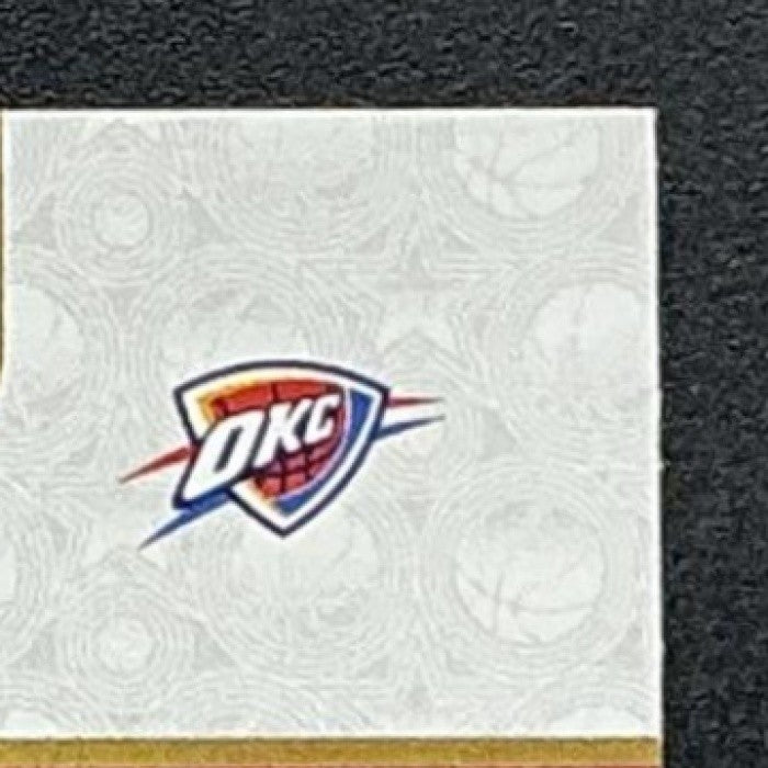 SHAI GILGEOUS-ALEXANDER 2025-26 TOPPS HOOPS #286 RAINBOW FOIL ALL-STAR THUNDER