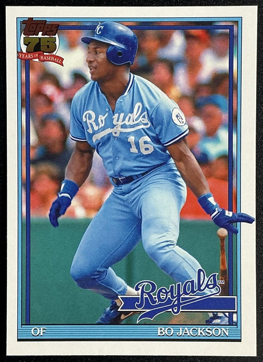 BO JACKSON 2026 TOPPS SERIES 1 #T91-29 1991 ROYALS