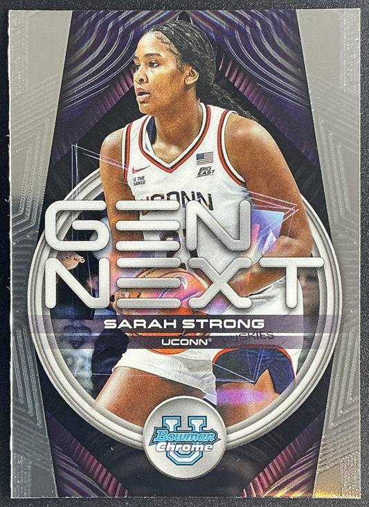SARAH STRONG 2025-26 BOWMAN #GN-5 GEN NEXT CHROME HUSKIES