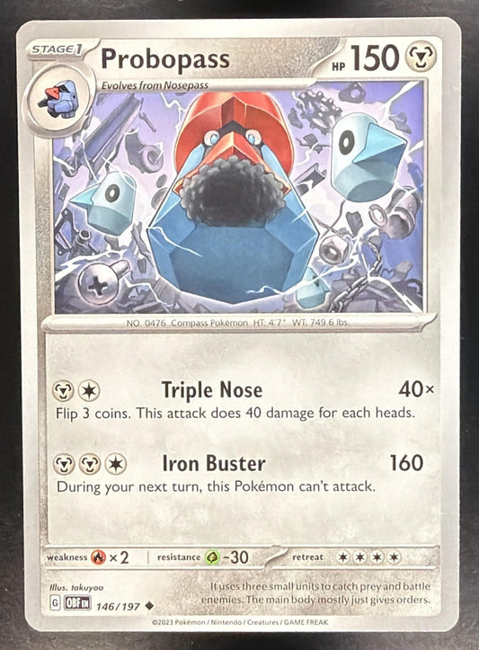 PROBOPASS 2023 POKEMON SV OBSIDIAN FLAMES - OBF EN #146/197