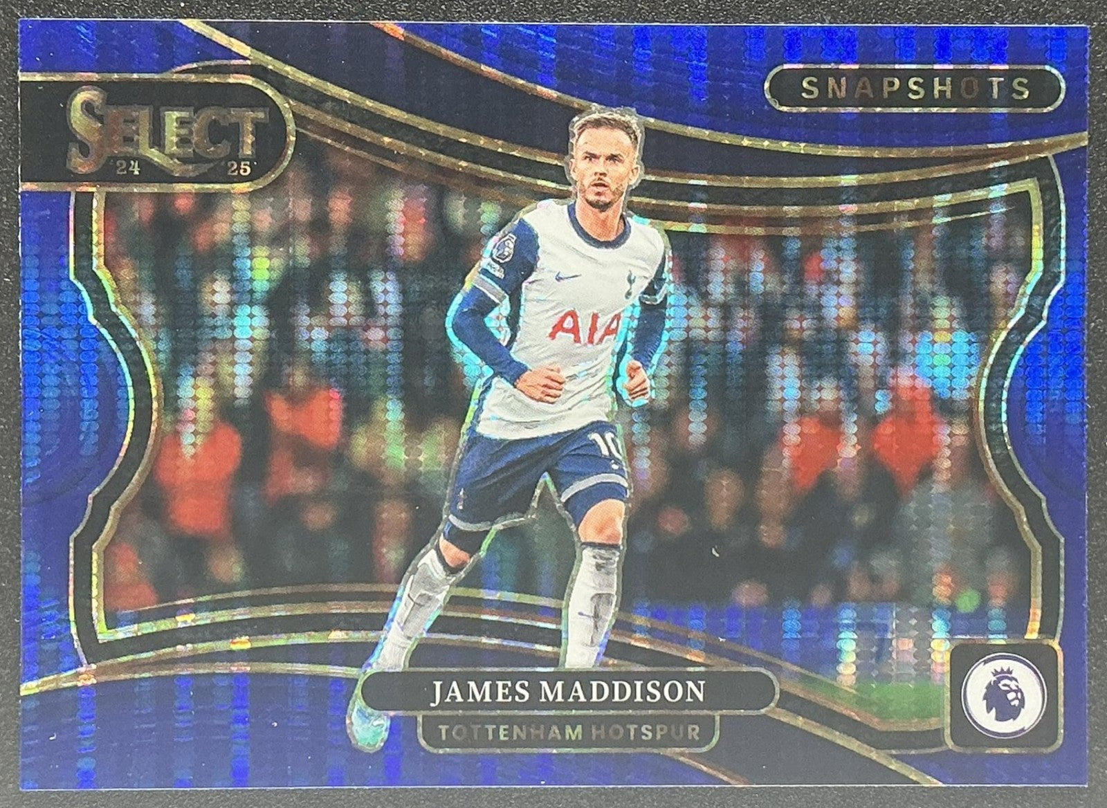 2024 Panini Select Premier League James Maddison #2 Snapshots Blue Pulsar