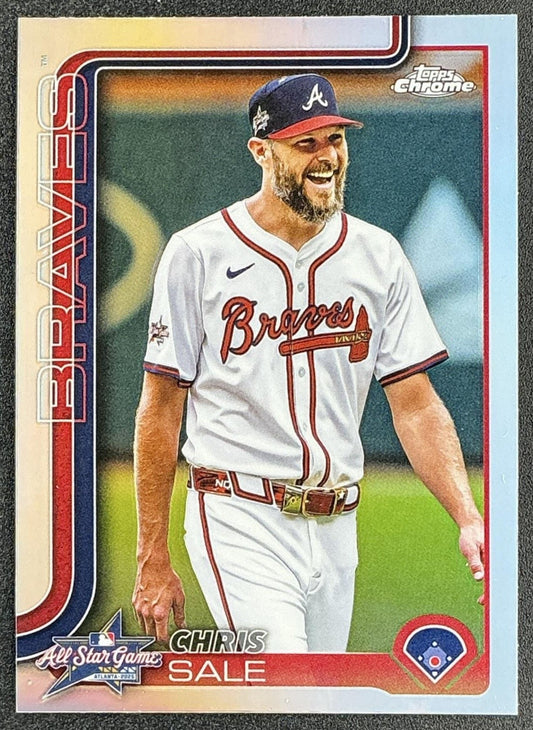 CHRIS SALE 2025 TOPPS CHROME UPDATE #ASGC-43 ALL-STAR GAME BRAVES