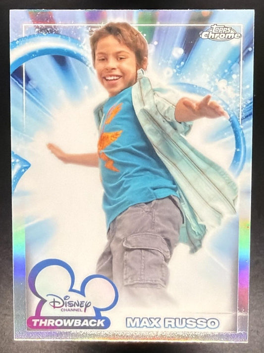 MAX RUSSO 2026 TOPPS CHROME DISNEY #DC-6 CHANNEL WIZARDS OF WAVERLY PLACE