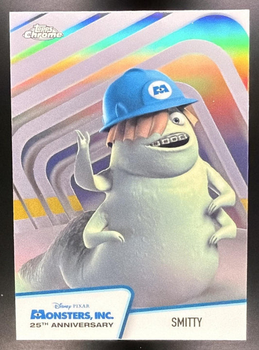 SMITTY 2026 TOPPS CHROME DISNEY #MI-8 MONSTERS, INC. 25TH ANNIVERSARY