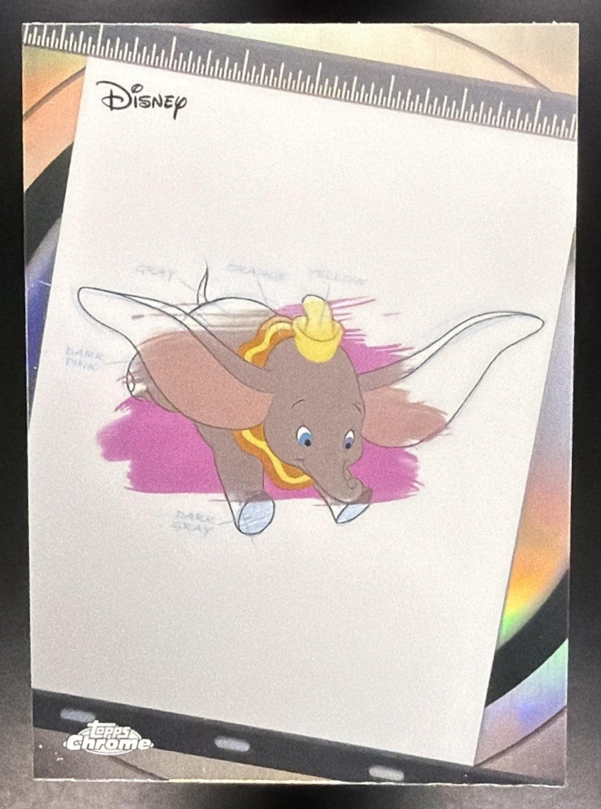 DUMBO 2026 TOPPS CHROME DISNEY #I&P-4 INK & PAINT