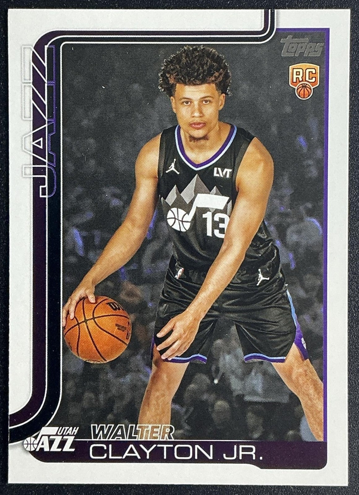 WALTER CLAYTON JR. 2025-26 TOPPS #218 RC JAZZ