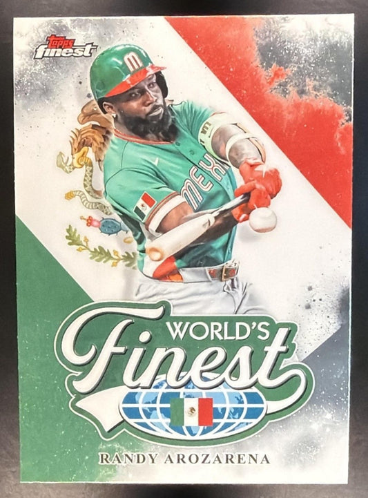 RANDY AROZARENA 2026 TOPPS FINEST #WF-31 WORLDS