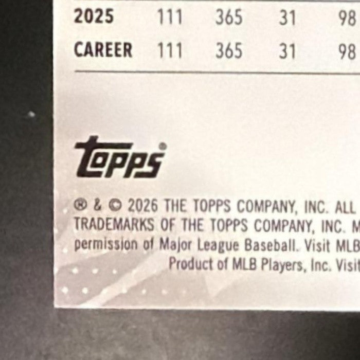 EDGAR QUERO 2026 TOPPS FINEST #117 UNCOMMON WHITE SOX