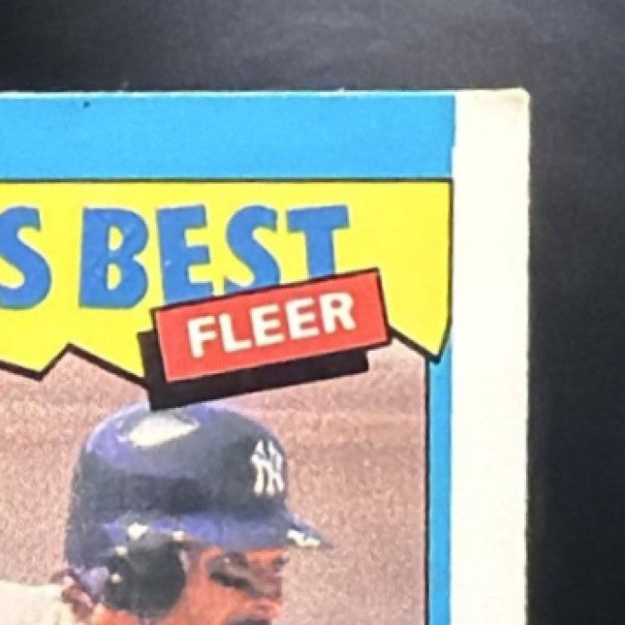 DON MATTINGLY 1987 FLEER BASEBALL'S BEST SLUGGERS VS. PITCHERS #25 YANKEES