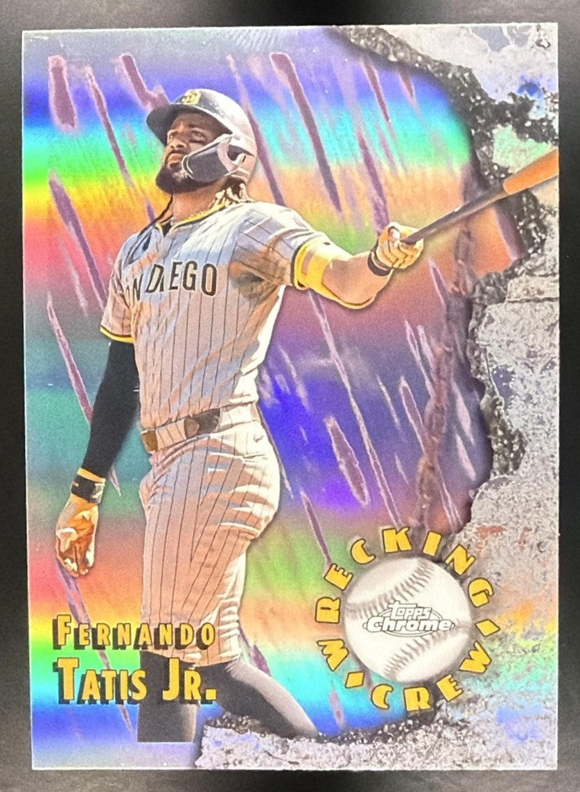 FERNANDO TATIS JR. 2026 TOPPS CHROME #WC-10 WRECKING CREW PADRES