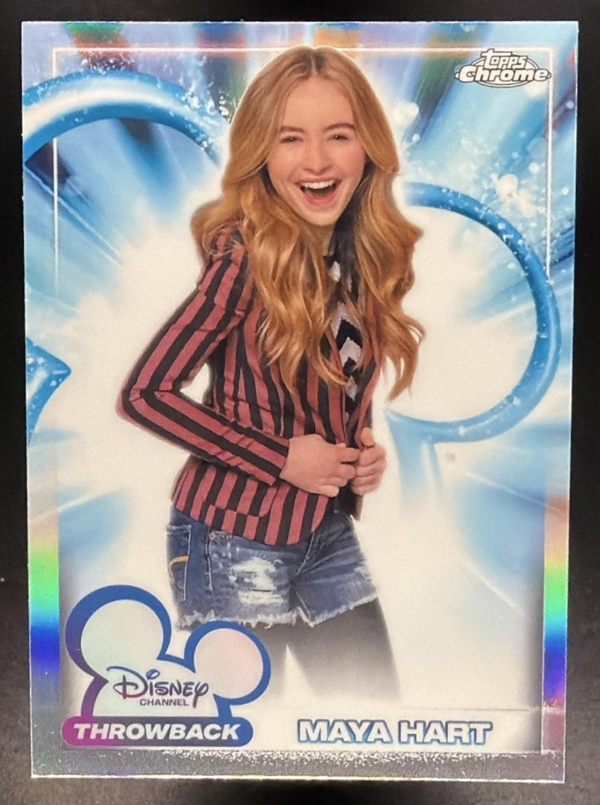 MAYA HART 2026 TOPPS CHROME DISNEY #DC-20 CHANNEL GIRL MEETS WORLD