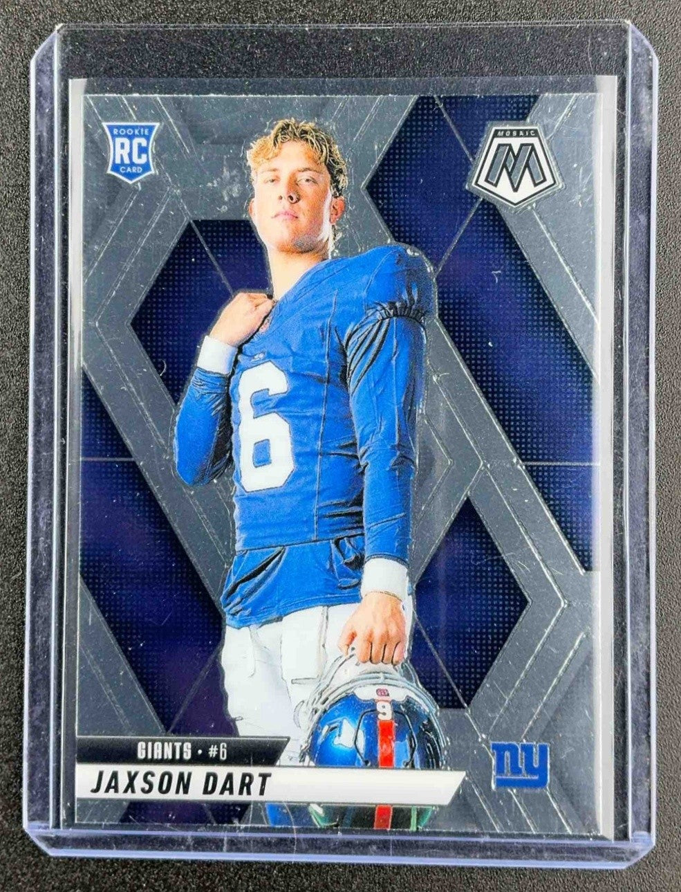 JAXSON DART 2025 PANINI MOSAIC #288 ROOKIE VARIATION MOSAIC PRIZM RC GIANTS