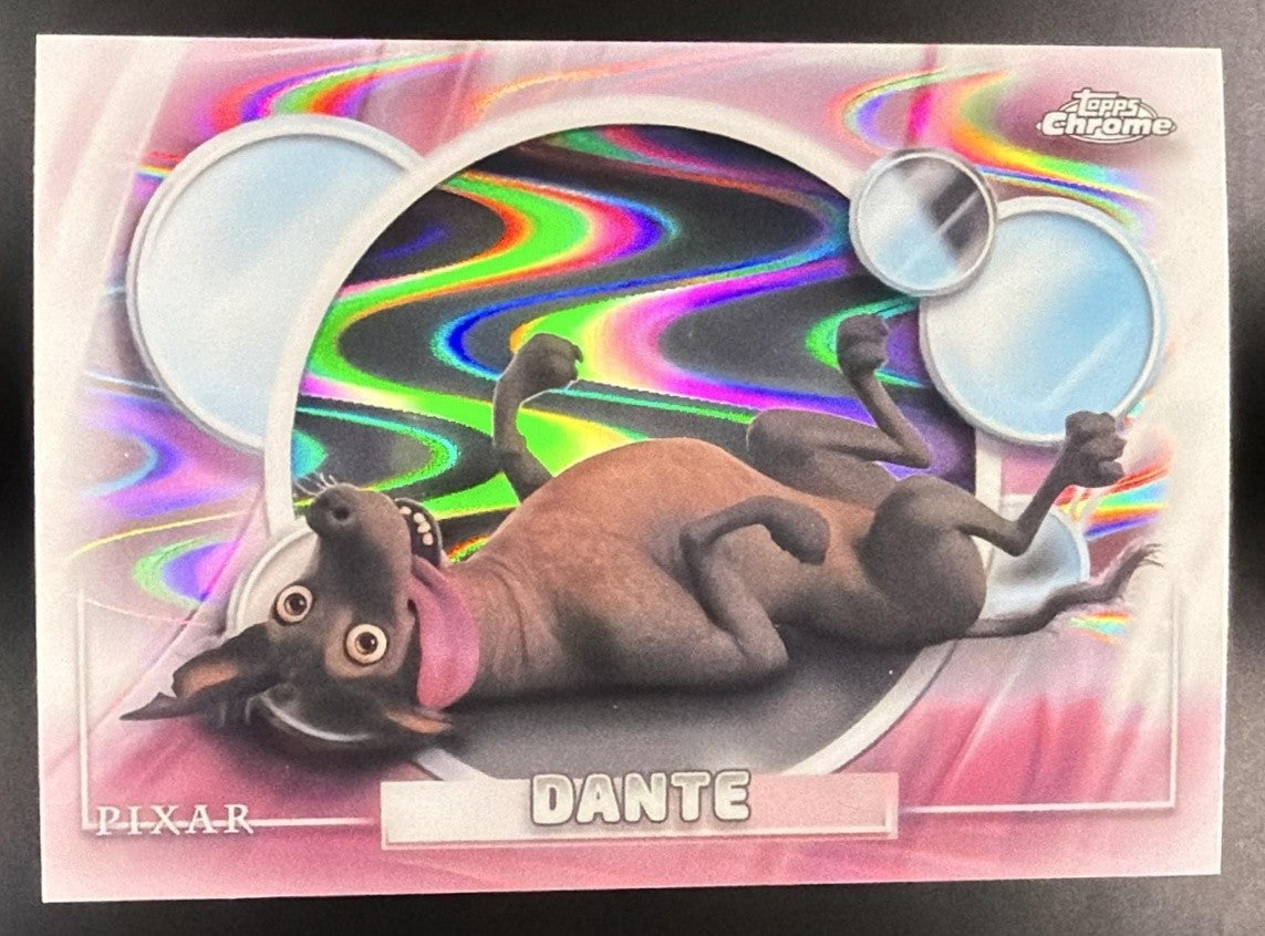 DANTE 2026 TOPPS CHROME DISNEY #123 RAYWAVE REFRACTOR COCO