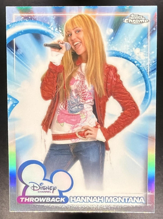 HANNAH MONTANA 2026 TOPPS CHROME DISNEY #DC-3 CHANNEL MOVIE