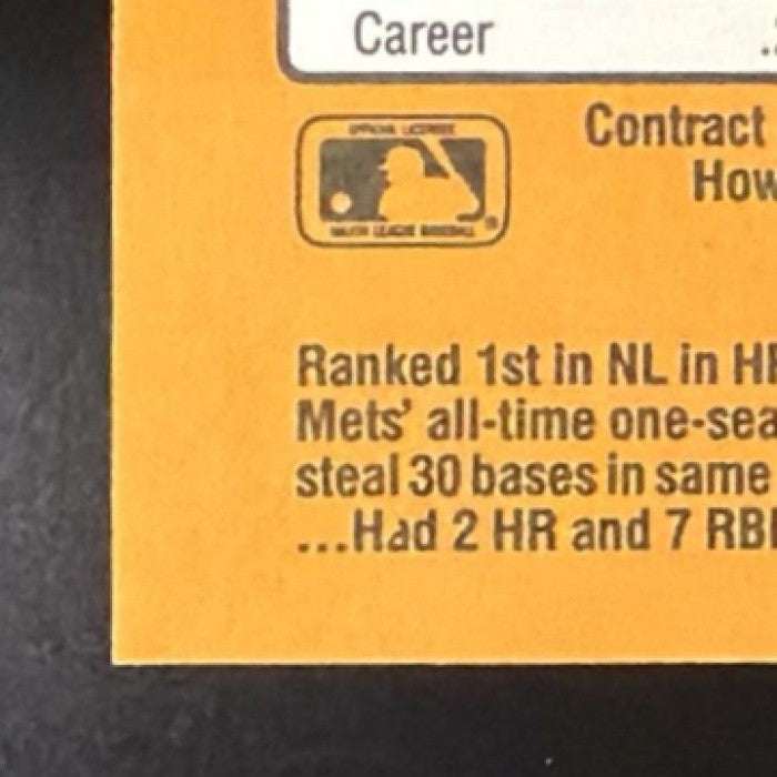 DARRYL STRAWBERRY 1989 DONRUSS #BC-6B BONUS MVPS METS