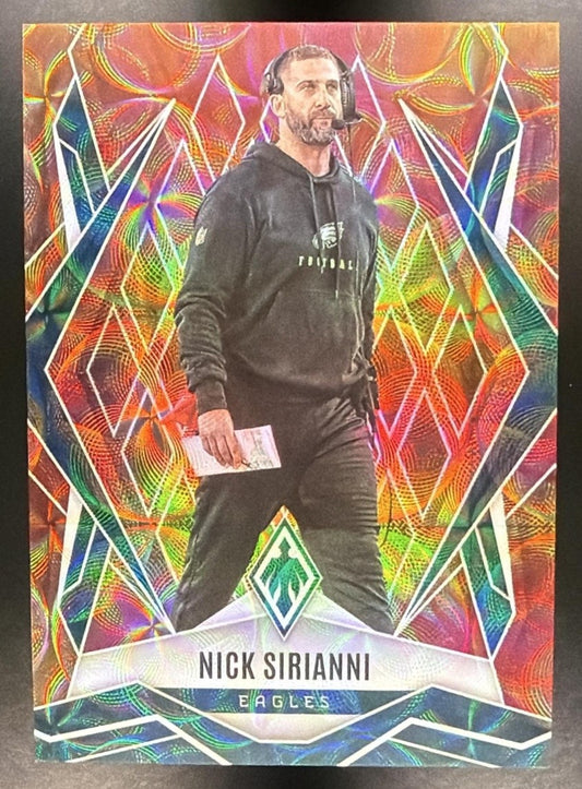 NICK SIRIANNI 2025 PANINI PHOENIX FACTORY SET #116 FIREBURST /350 EAGLES