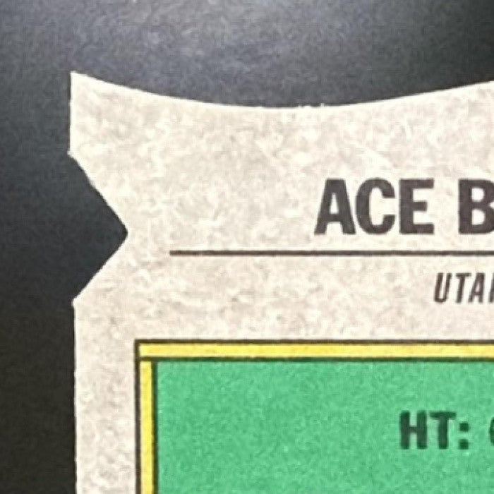 ACE BAILEY 2025-26 BOWMAN #RY-5 ROY FAVORITES CHROME RC JAZZ