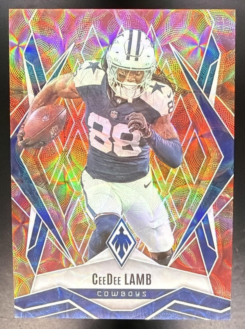 CEEDEE LAMB 2025 PANINI PHOENIX FACTORY SET #125 FIREBURST /350 COWBOYS
