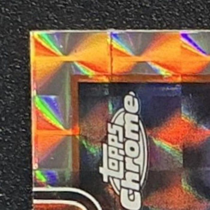 RAFAEL DEVERS 2025 TOPPS CHROME UPDATE #USC105 GEOMETRIC REFRACTOR GIANTS