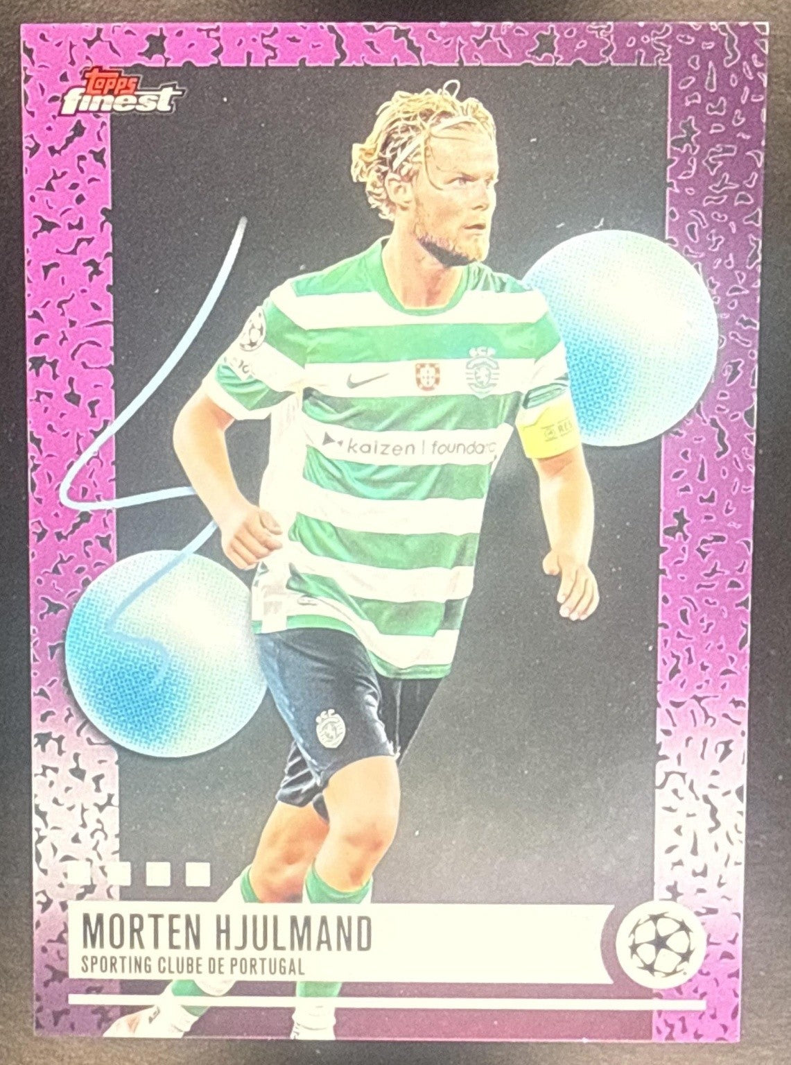 2025 Topps UEFA Club Competition Finest Morten Hjulmand #351 Uncommon