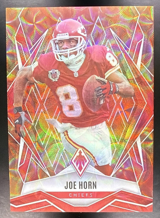 JOE HORN 2025 PANINI PHOENIX FACTORY SET #130 FIREBURST /350 CHIEFS