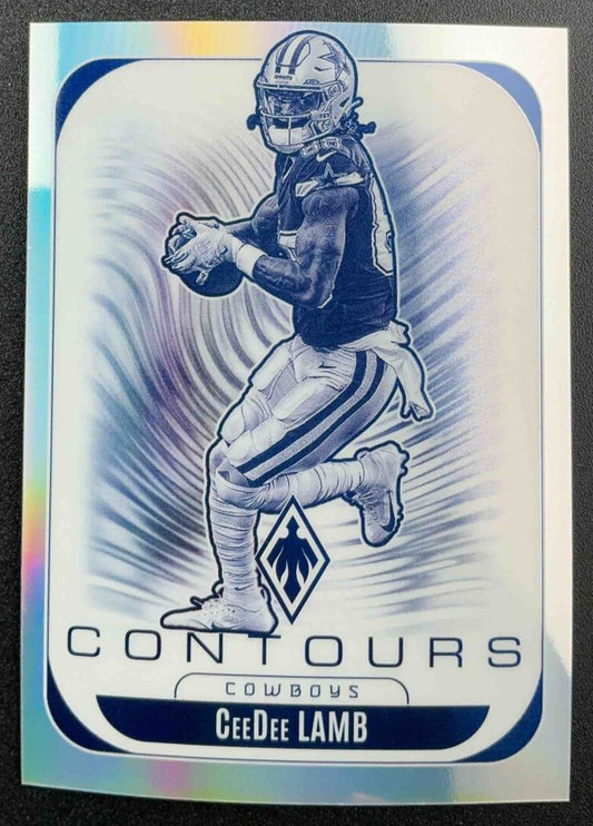 CEEDEE LAMB 2025 PANINI PHOENIX #9 CONTOURS COWBOYS