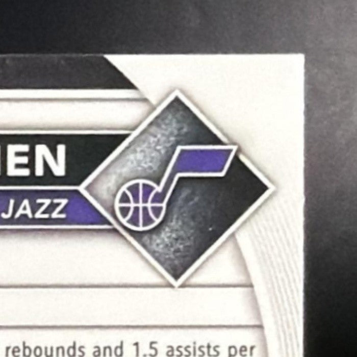 LAURI MARKKANEN 2025-26 BOWMAN #BCV-112 CHROME REPTILIAN REFRACTOR JAZZ